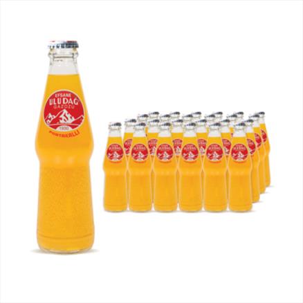 Uludag Gazoz Orange Bottles  24x250ml