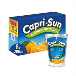 CAPRI SUN ORANGE 4 pack