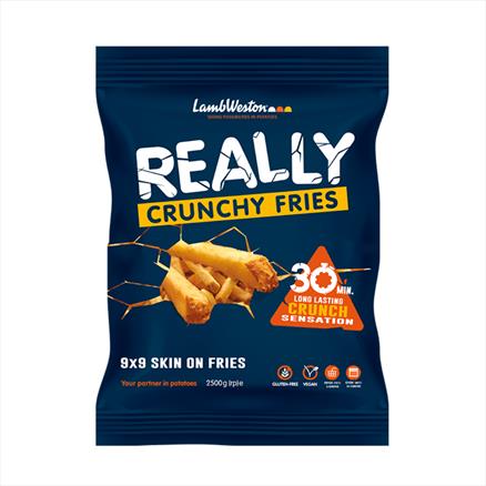 LW Really Crunchy  9x9 Skin-on Fries  10kg