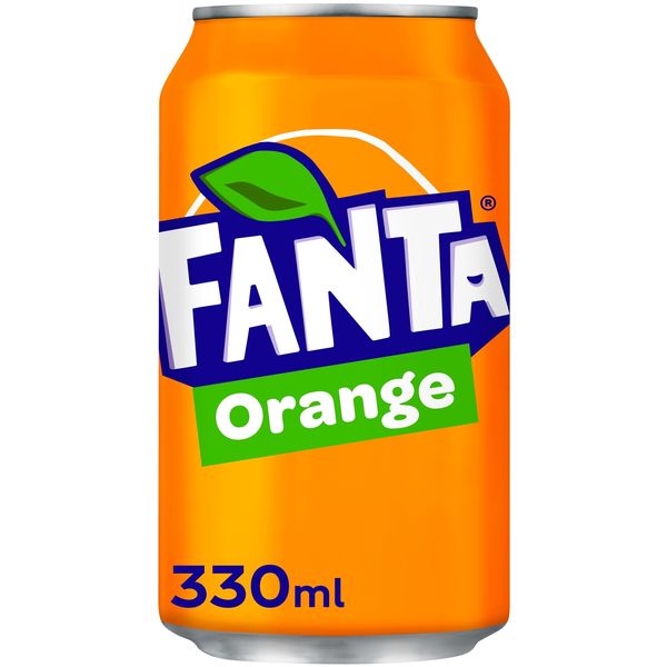 Euro Fanta Orange Cans 24x330ml