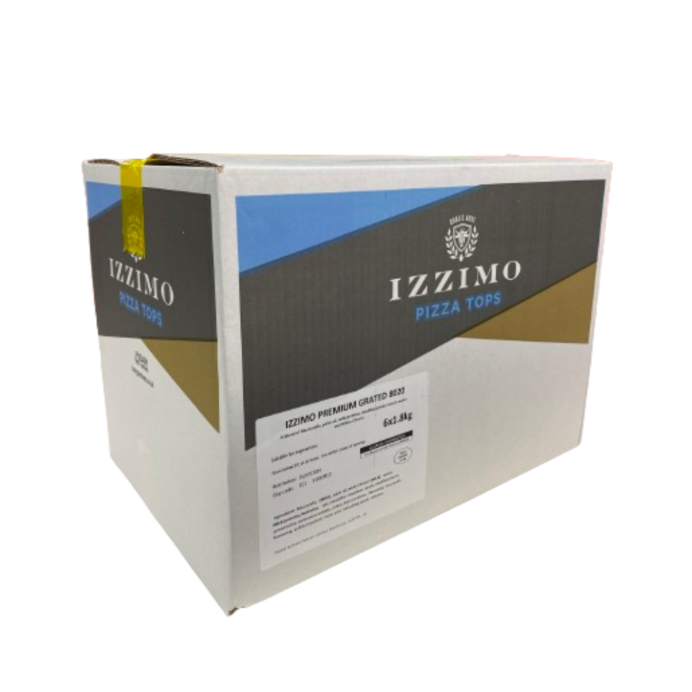 80/20 Premium Izzimo Mozz (Grated) 6x1.8g