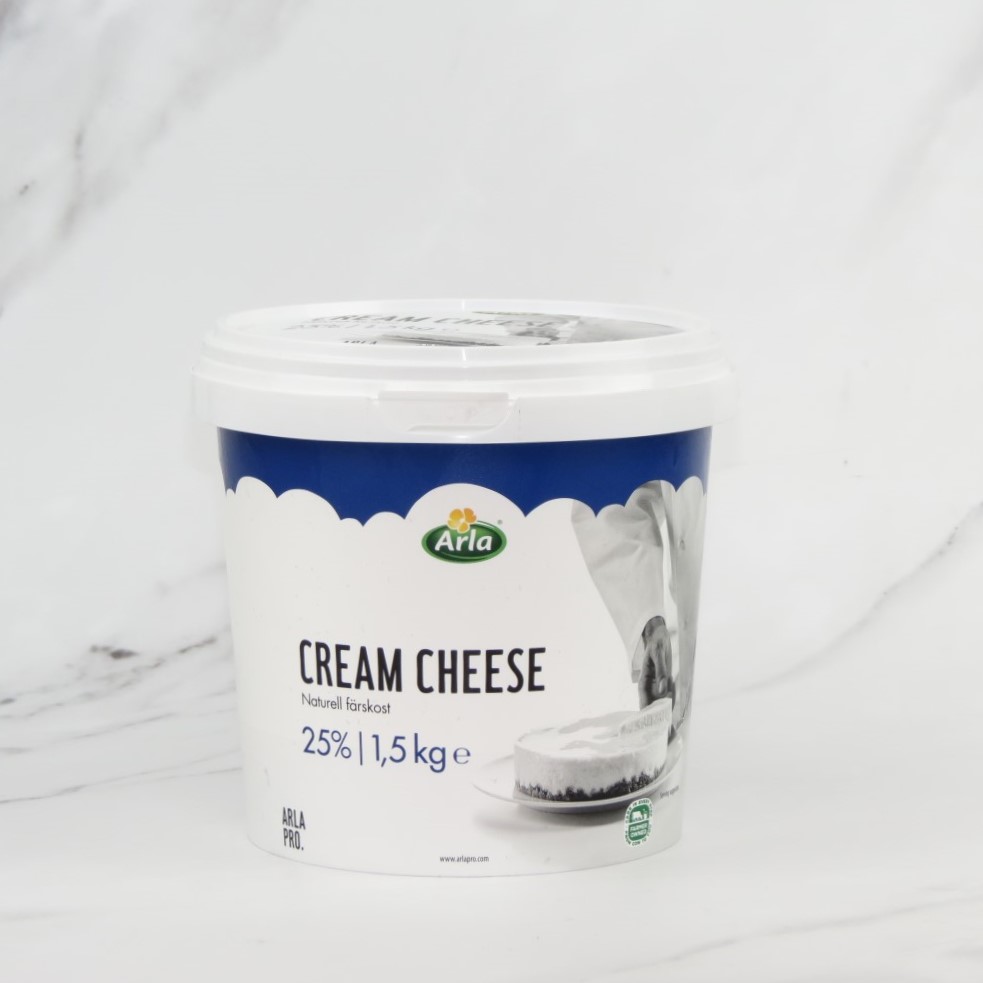 Arla Plain Soft cheese Spread (Tub) 1.5KG