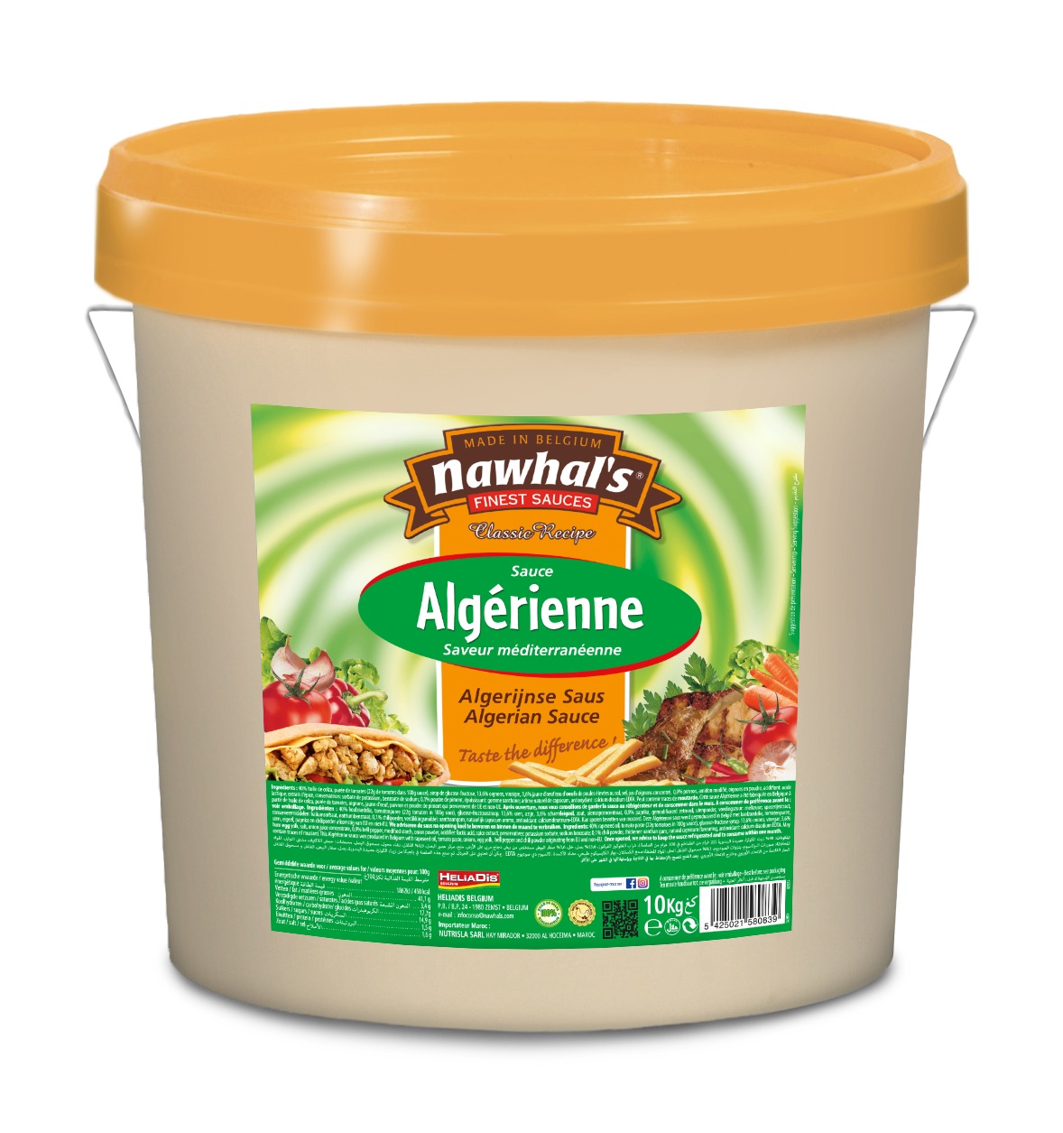 Nawhals Algerienne Sauce 10kg