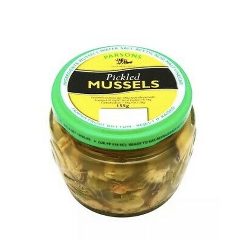PARSONS PICKLED MUSSELS 6x155g